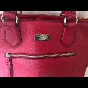red cole hann bag, little use, no damage